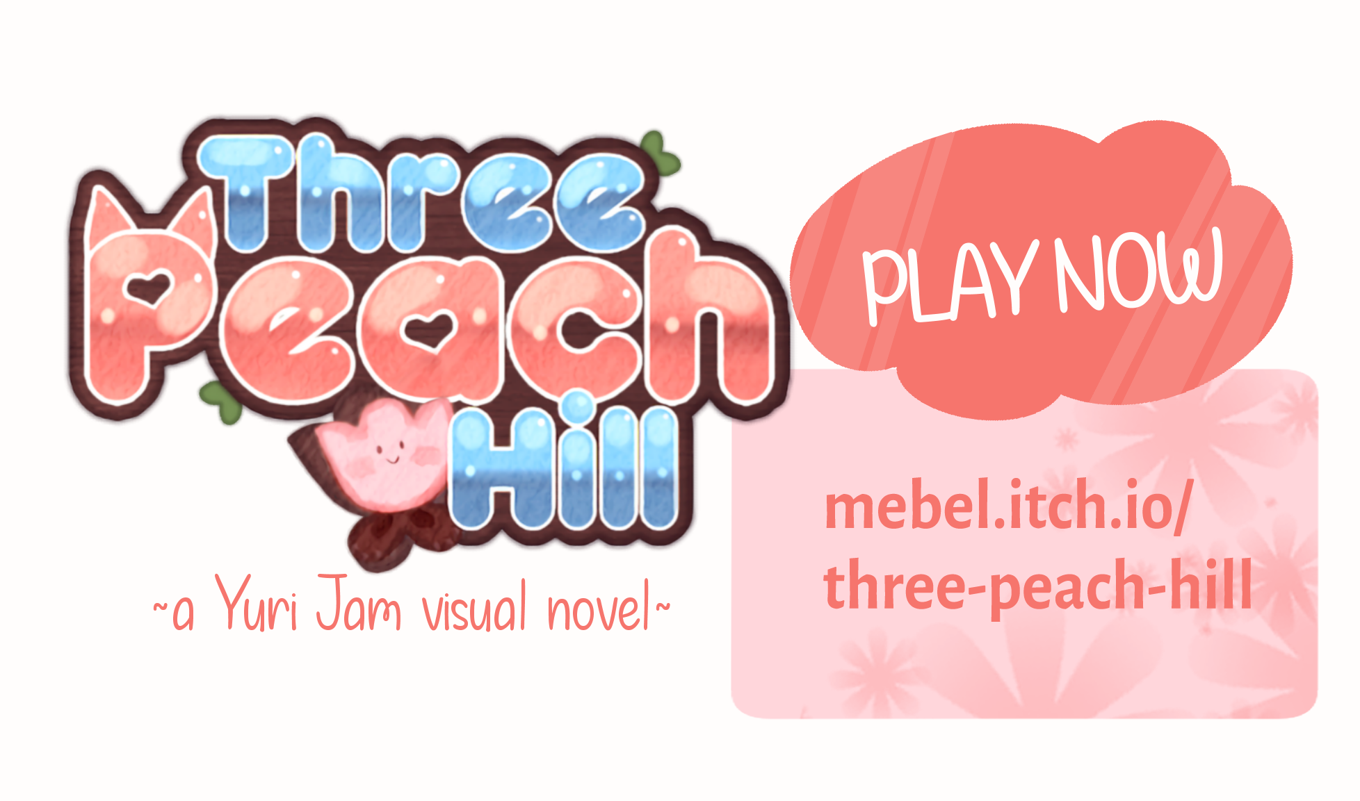 Three Peach Hill. PLAY NOW. mebel.itch.io/three-peach-hill